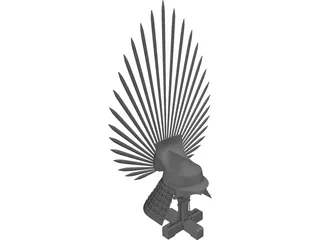 Toyotomi Helmet 3D Model