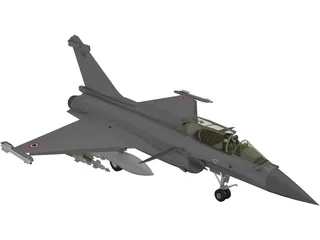 Dassault Rafale 3D Model