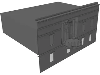 Balcony 3D Model