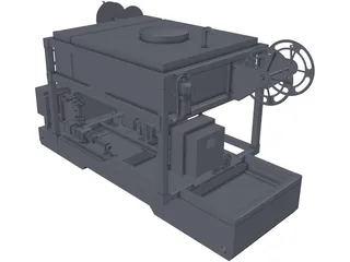 UG Pumping Unit 3D Model