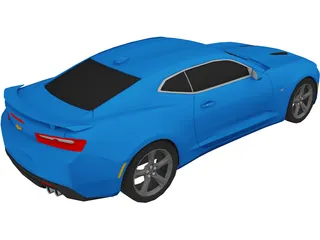 Chevrolet Camaro SS (2016) 3D Model