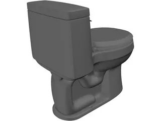 Toilet 3D Model