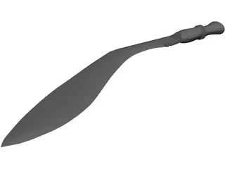 Kukri 3D Model