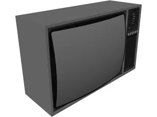 Philips K9 TV 3D Model