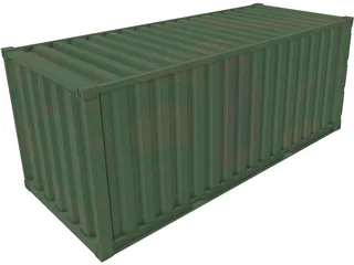 Shipping Container 3D Model