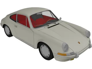 Porsche 911 (1964) 3D Model