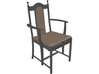 Chair Diner 3D Model