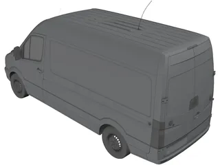 Mercedes-Benz Sprinter (2014) 3D Model