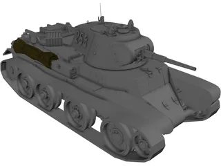 BT-7 3D Model