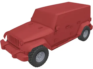 Jeep Wrangler 3D Model