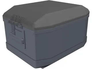 Hepco-Becker Xplorer 45 Topcase 3D Model