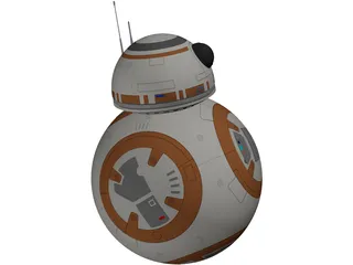 BB-8 Star Wars 3D Model