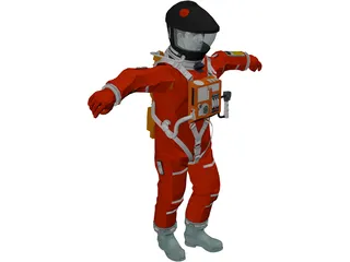 Astronaut 3D Model