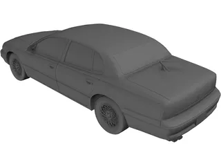 Chrysler New Yorker LHS (1995) 3D Model