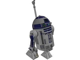 Star Wars R2D2 3D Model