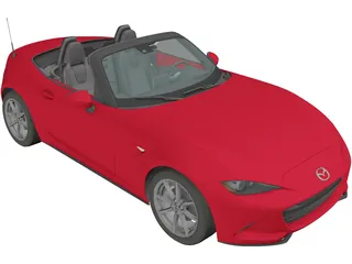 Mazda MX-5 (2017) 3D Model