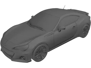 Subaru BRZ 3D Model