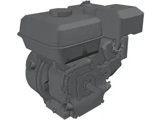 Honda GS200 Engine 3D Model