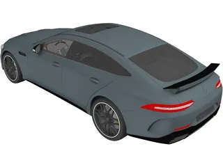 Mercedes-AMG GT63S (2019) 3D Model