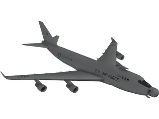 Boeing Airborne Laser YAL-1 3D Model