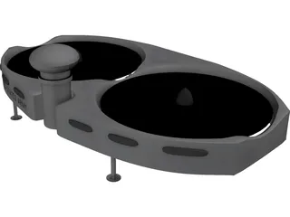 Air Scout UAV 3D Model