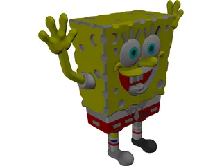 Sponge Bob 3D Model