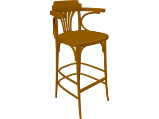 Stool Cuppa 3D Model