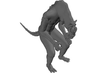 Monster 3D Model