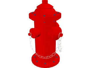 Fire Hydrant 3D Model