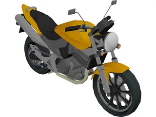 Honda Hornet 3D Model