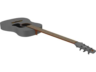 Guitar 3D Model