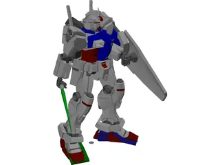 Gundum 3D Model