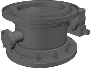 Wasser Valve 3D Model