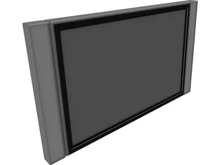 TV Plasma 30inch Polegadas 3D Model