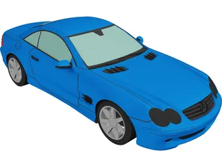 Mercedes-Benz SL500 3D Model