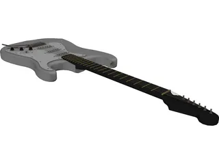 Fender Guitar 3D Model