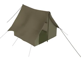 Camping Tent 3D Model