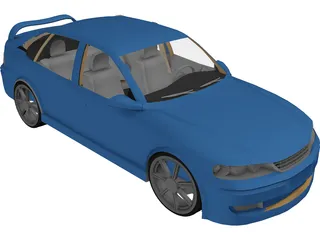 Vauxhall Vectra [Tuned] (1999) 3D Model