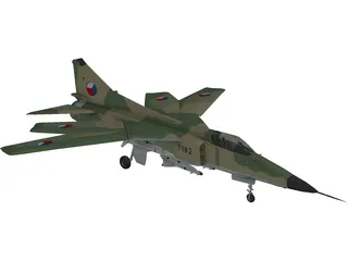 MiG-23 Flogger 3D Model