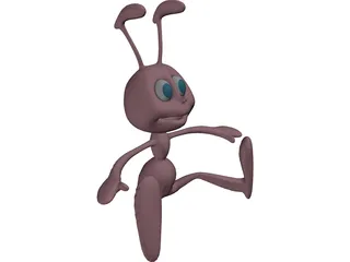 Toy Ant 3D Model