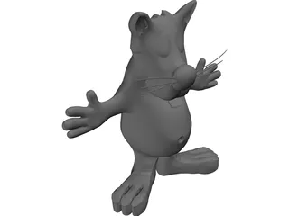 Cartoon Cat 3D Model