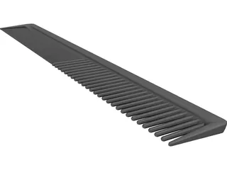 Comb Brush 3D Model