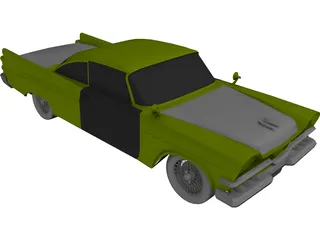 Dodge Lancer (1957) 3D Model