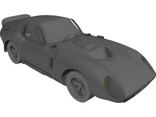 Cobra Schelby Daytona 3D Model