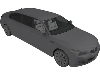 BMW M5 Limo 3D Model