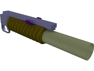 M203 3D Model