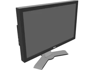 Dell LCD Screen 3D Model
