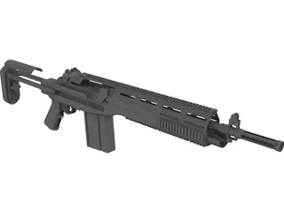 M14 EBR 3D Model