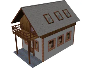 Weekender House 3D Model