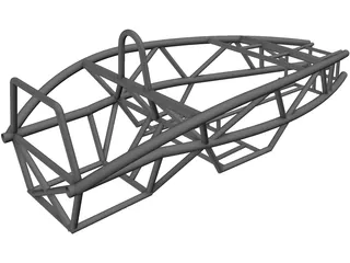 Ariel Atom Car Frame 3D Model